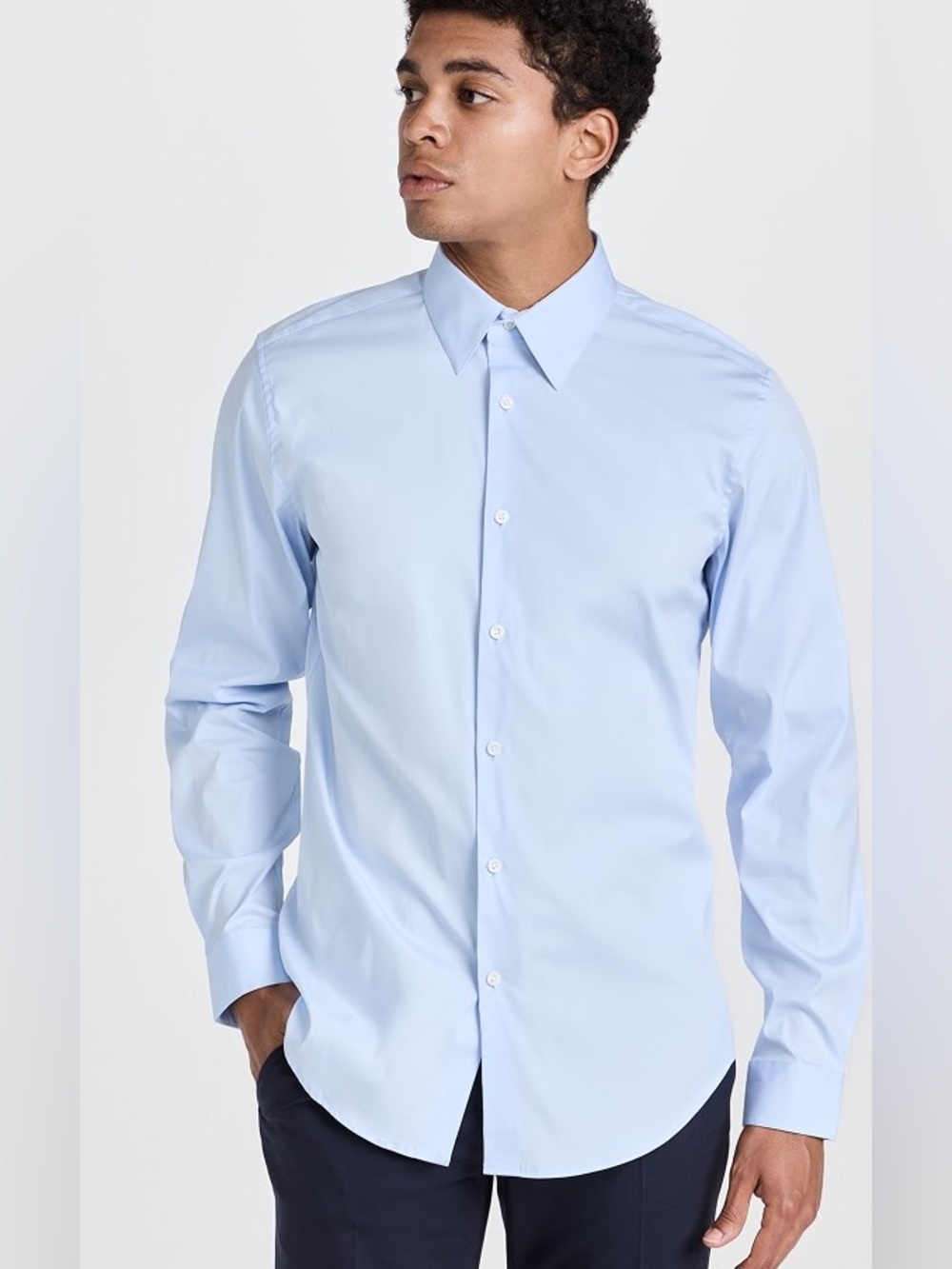 Theory Sylvain Good Cotton Shirt
